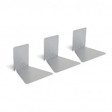 Umbra Conceal Large Invisible Book Shelf Set of 3, Silver, 7x6x5 Inches 690002799059  222709423941